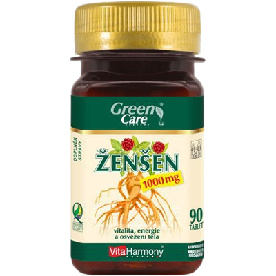 VitaHarmony Ginseng 1000 mg 90 tablet - Doplněk stravy VitaHarmony Ginseng 1000 mg 90 tablet - Doplněk stravy