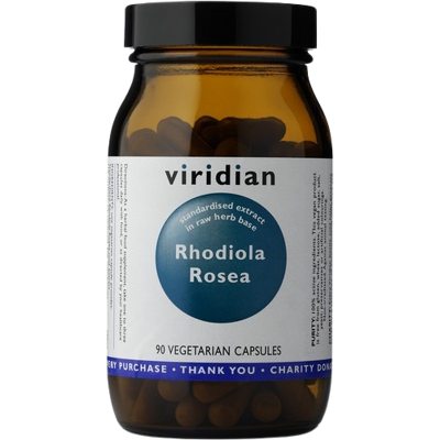 Viridian Extrakt z kořene Rhodiola Veg Caps 90 - Bylinný Doplňek Viridian Extrakt z kořene Rhodiola Veg Caps 90 - Bylinný Doplňek