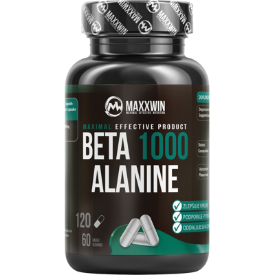 MaxxWin Beta Alanine 1000 - Doplněk pro svalovou výdrž MaxxWin Beta Alanine 1000 - Doplněk pro svalovou výdrž