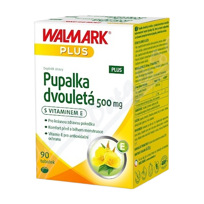 Walmark Pupalka 500mg s vitamínem E - Doplňky stravy Walmark Pupalka 500mg s vitamínem E - Doplňky stravy