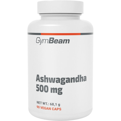 GYMBEAM Ashwagandha - Podpora stresu - 90 kapslí GYMBEAM Ashwagandha - Podpora stresu - 90 kapslí