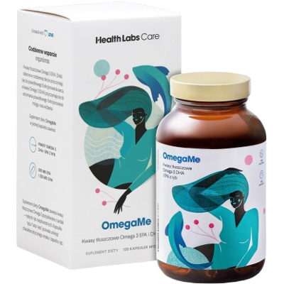 HEALTH LABS CARE OmegaMe Omega 3 na srdce a mozek 60 kapslí HEALTH LABS CARE OmegaMe Omega 3 na srdce a mozek 60 kapslí