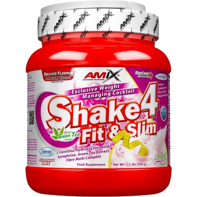Amix Banánové proteinové prášek - 4 Fit&Slim Amix Banánové proteinové prášek - 4 Fit&Slim