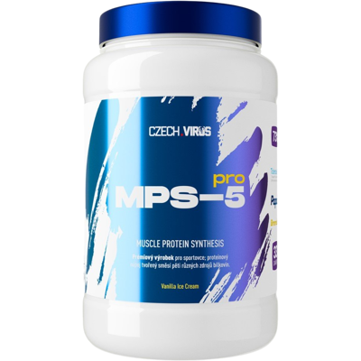 Czech Virus MPS-5 Pro Vanilkový protein - Růst svalů Czech Virus MPS-5 Pro Vanilkový protein - Růst svalů