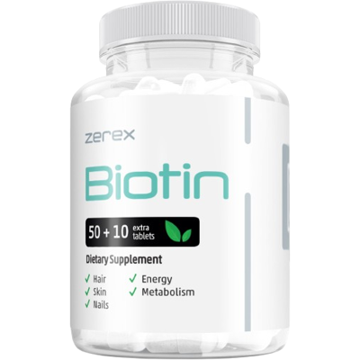 ZEREX Biotin 60 kapslí ZEREX Biotin 60 kapslí