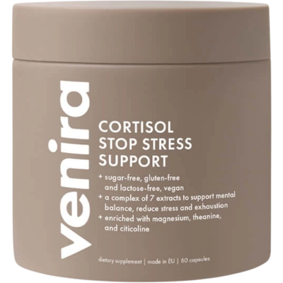 VENIRA Cortisol stop stress support 60 kapslí VENIRA Cortisol stop stress support 60 kapslí