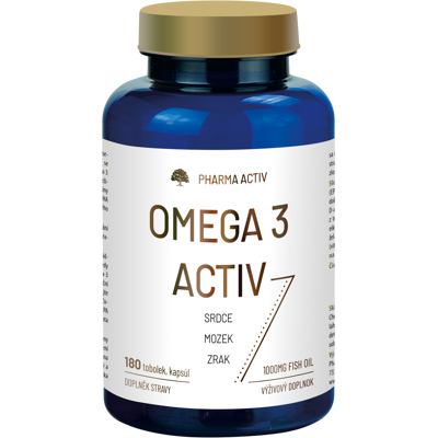 PHARMA ACTIV Omega 3 Activ 180 tobolek PHARMA ACTIV Omega 3 Activ 180 tobolek