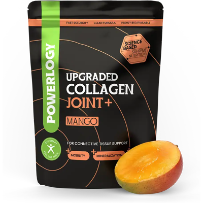 POWERLOGY Upgraded Collagen Joint+ Mango 300 g POWERLOGY Upgraded Collagen Joint+ Mango 300 g