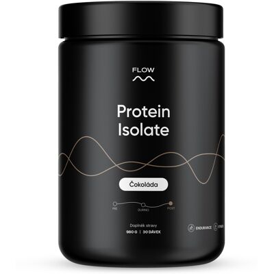 FLOW Protein Isolate - Čokoláda 980 g FLOW Protein Isolate - Čokoláda 980 g