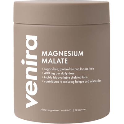 VENIRA Magnesium malát 90 kapslí VENIRA Magnesium malát 90 kapslí