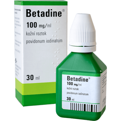 BETADINE kožní roztok 30 ml BETADINE kožní roztok 30 ml