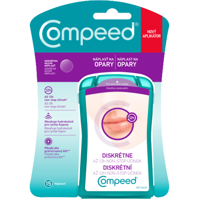 Compeed Náplast na opary 1,5cm x 1,5cm - Léčba oparu Compeed Náplast na opary 1,5cm x 1,5cm - Léčba oparu