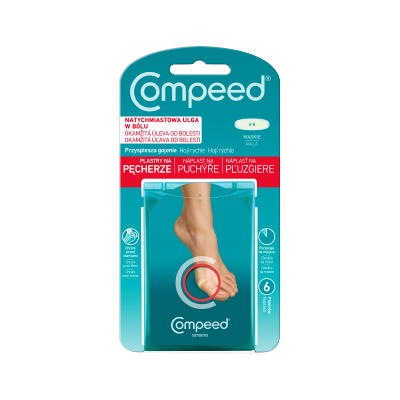 COMPEED Malé náplasti na puchýře - Lékařský náplast COMPEED Malé náplasti na puchýře - Lékařský náplast