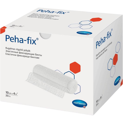 HARTMANN Peha-fix Super-elastické fixační obinadlo 10 cm x 4 m 20 ks HARTMANN Peha-fix Super-elastické fixační obinadlo 10 cm x 4 m 20 ks
