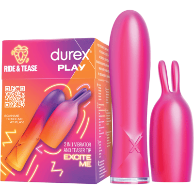 Durex Play Vibe & Tease Vibrátor - Osobní Masážní Přístroj Durex Play Vibe & Tease Vibrátor - Osobní Masážní Přístroj