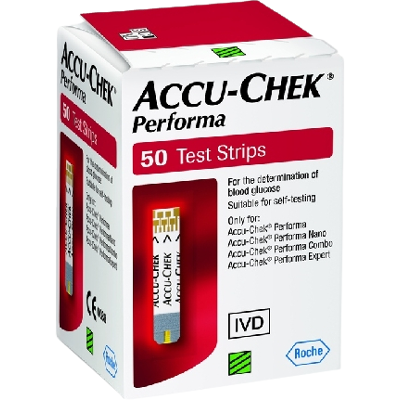 ACCU CHEK Performa proužky 50 ks ACCU CHEK Performa proužky 50 ks