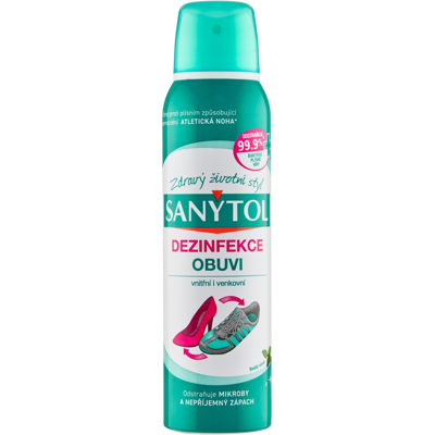 SANYTOL Dezinfekce do obuvi 150 ml SANYTOL Dezinfekce do obuvi 150 ml