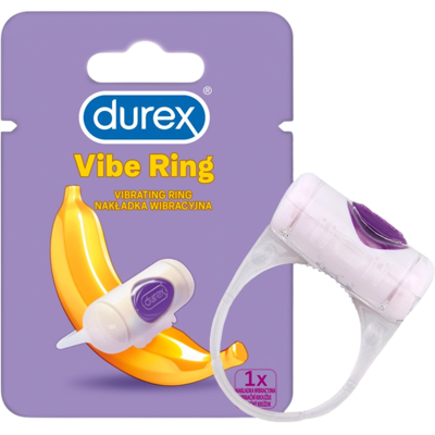 DUREX SEX Intense Vibrations Vibrační kroužek 1 ks DUREX SEX Intense Vibrations Vibrační kroužek 1 ks