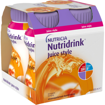 NUTRIDRINK Juice Style s příchutí pomeranče 4 x 200 ml NUTRIDRINK Juice Style s příchutí pomeranče 4 x 200 ml