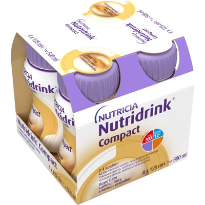 NUTRIDRINK Compact s příchutí kávy 4 x 125 ml NUTRIDRINK Compact s příchutí kávy 4 x 125 ml