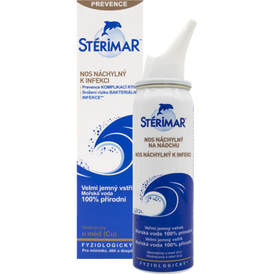 Stérimar Nesespray s mědí pro kojence - Prevence infekcí Stérimar Nesespray s mědí pro kojence - Prevence infekcí