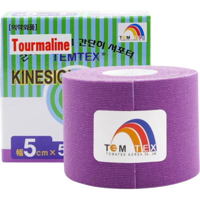 Temtex Tourmaline Elastická Páska - Podpora svalů a kloubů Temtex Tourmaline Elastická Páska - Podpora svalů a kloubů