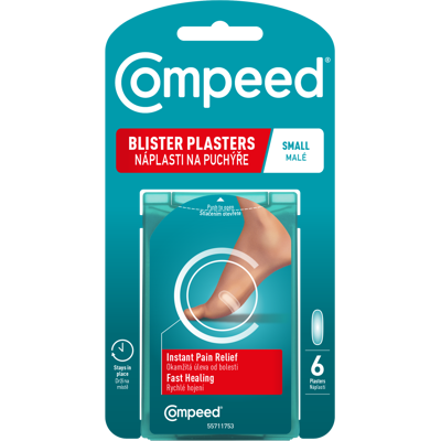 COMPEED Náplast na puchýře malá 6 ks COMPEED Náplast na puchýře malá 6 ks