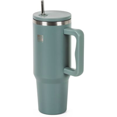 G21 Termohrnek FlowCup eukalyptově zelený 1200 ml G21 Termohrnek FlowCup eukalyptově zelený 1200 ml