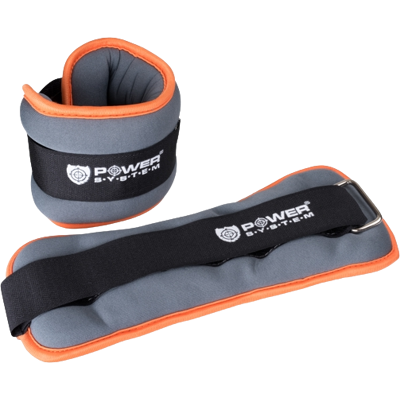 POWER SYSTEM Zátaže na kotníky - ANKLE WEIGHTS 2 x 0.5 kg POWER SYSTEM Zátaže na kotníky - ANKLE WEIGHTS 2 x 0.5 kg