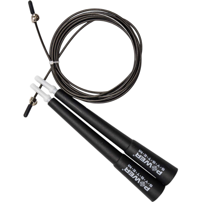 POWER SYSTEM švihadlo CROSSFIT JUMP ROPE Černé 1 ks POWER SYSTEM švihadlo CROSSFIT JUMP ROPE Černé 1 ks