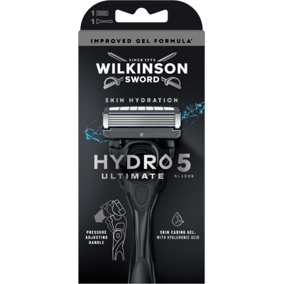 WILKINSON SWORD Hydro 5 Ultimate Holící strojek + 1 náhradní hlavice WILKINSON SWORD Hydro 5 Ultimate Holící strojek + 1 náhradní hlavice
