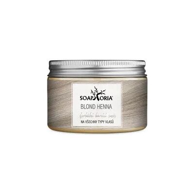 Soaphoria Bylinná barvící směs na vlasy z henny - blond Soaphoria Bylinná barvící směs na vlasy z henny - blond