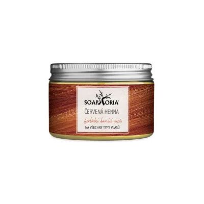 Soaphoria Bylinná barvící směs na vlasy z henny - mahagónová červená Soaphoria Bylinná barvící směs na vlasy z henny - mahagónová červená