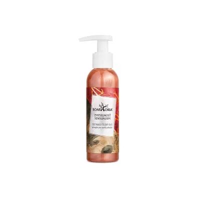 Soaphoria Smyslnost - ošetřující tělový olej - výživný pro suchou pokožku Soaphoria Smyslnost - ošetřující tělový olej - výživný pro suchou pokožku
