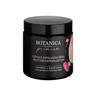 Botanica Slavica Čistící exfoliační pěna proti nedokonalostem pleti 9 divů květů PREMIUM Botanica Slavica Čistící exfoliační pěna proti nedokonalostem pleti 9 divů květů PREMIUM