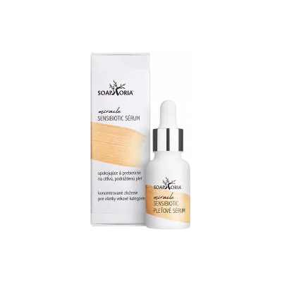 Soaphoria MIRACLE SENSIBIOTIC zklidňující a prebiotické sérum pro citlivou a podrážděnou pleť XL balenie 30ml Soaphoria MIRACLE SENSIBIOTIC zklidňující a prebiotické sérum pro citlivou a podrážděnou pleť XL balenie 30ml