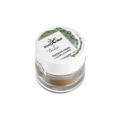 Soaphoria Prášek z listů Tulsi na pleťovou masku (proti akné, vyrážkám, černým tečkám) Soaphoria Prášek z listů Tulsi na pleťovou masku (proti akné, vyrážkám, černým tečkám)