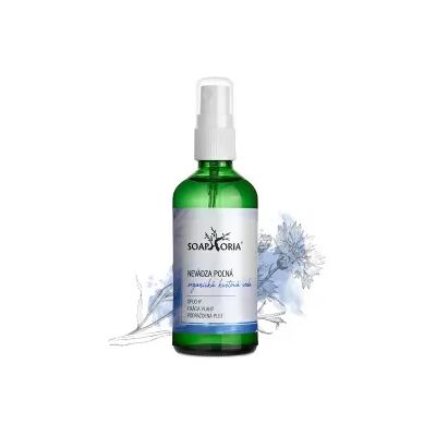 Soaphoria Chrpa polní - organická květová voda 100ml - citlivé okolí očí Soaphoria Chrpa polní - organická květová voda 100ml - citlivé okolí očí