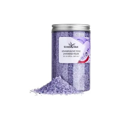 Soaphoria Levandulové pole - solná směs do koupele Soaphoria Levandulové pole - solná směs do koupele