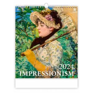 Helma Kalendář nástěnný 2024 - Impressionism / Exclusive Edition
