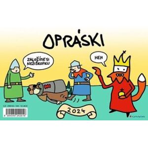 Grada Opráski - nástěnný kalendář 2024 - jaz
