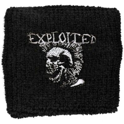 potítko Exploited - Mohican Skull - WB027 - RAZAMATAZ - Černá - unisex potítko Exploited - Mohican Skull - WB027 - RAZAMATAZ - Černá - unisex