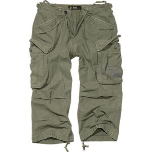 kraťasy 3/4 pánské BRANDIT - Industry Vintage Oliv - 2003/1 M - Zelená - male kraťasy 3/4 pánské BRANDIT - Industry Vintage Oliv - 2003/1 M - Zelená - male