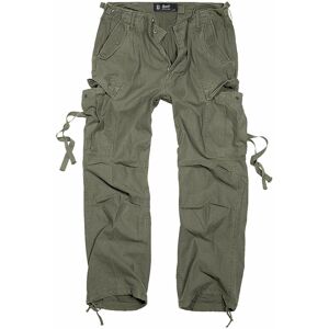kalhoty pánské BRANDIT - M65 Vintage Trouser Oliv - 1001/1 M - Zelená - male kalhoty pánské BRANDIT - M65 Vintage Trouser Oliv - 1001/1 M - Zelená - male