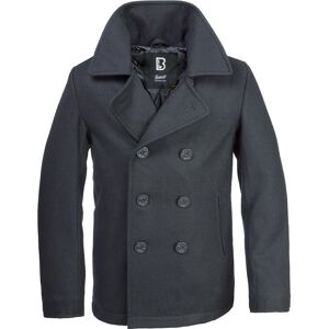 kabát pánský zimní Brandit - Pea Coat - Black - 3109/2 (9156/2) 4XL - Černá - male kabát pánský zimní Brandit - Pea Coat - Black - 3109/2 (9156/2) 4XL - Černá - male