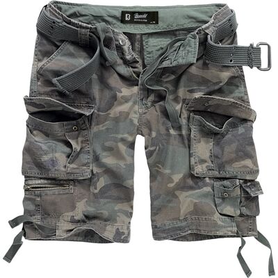 kraťasy pánské BRANDIT - Gladiator Vintage Shorts - Woodland - 2001/10 L - Zelená - male kraťasy pánské BRANDIT - Gladiator Vintage Shorts - Woodland - 2001/10 L - Zelená - male