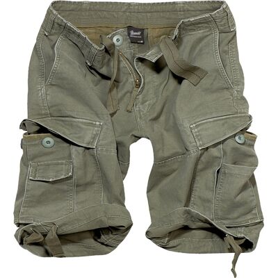 kraťasy pánské BRANDIT - Vintage Shorts Oliv - 2002/1 M - Zelená - male kraťasy pánské BRANDIT - Vintage Shorts Oliv - 2002/1 M - Zelená - male