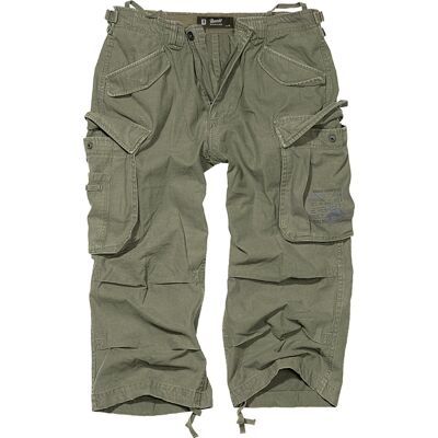 kraťasy 3/4 pánské BRANDIT - Industry Vintage Oliv - 2003/1 XL - Zelená - male kraťasy 3/4 pánské BRANDIT - Industry Vintage Oliv - 2003/1 XL - Zelená - male