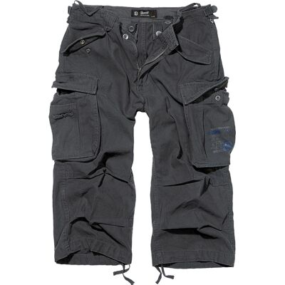 kraťasy 3/4 pánské BRANDIT - Industry Vintage Black - 2003/2 M - Černá - male kraťasy 3/4 pánské BRANDIT - Industry Vintage Black - 2003/2 M - Černá - male