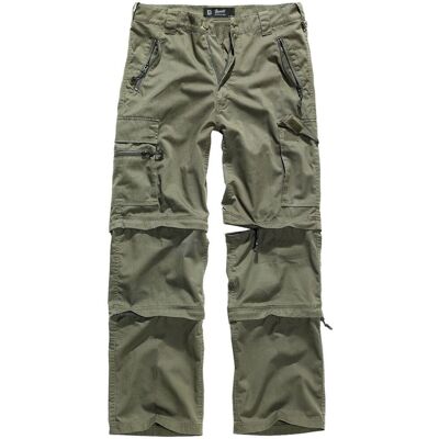 kalhoty pánské BRANDIT - Savannah Trouser - Oliv - 1011/1 M - Zelená - male kalhoty pánské BRANDIT - Savannah Trouser - Oliv - 1011/1 M - Zelená - male
